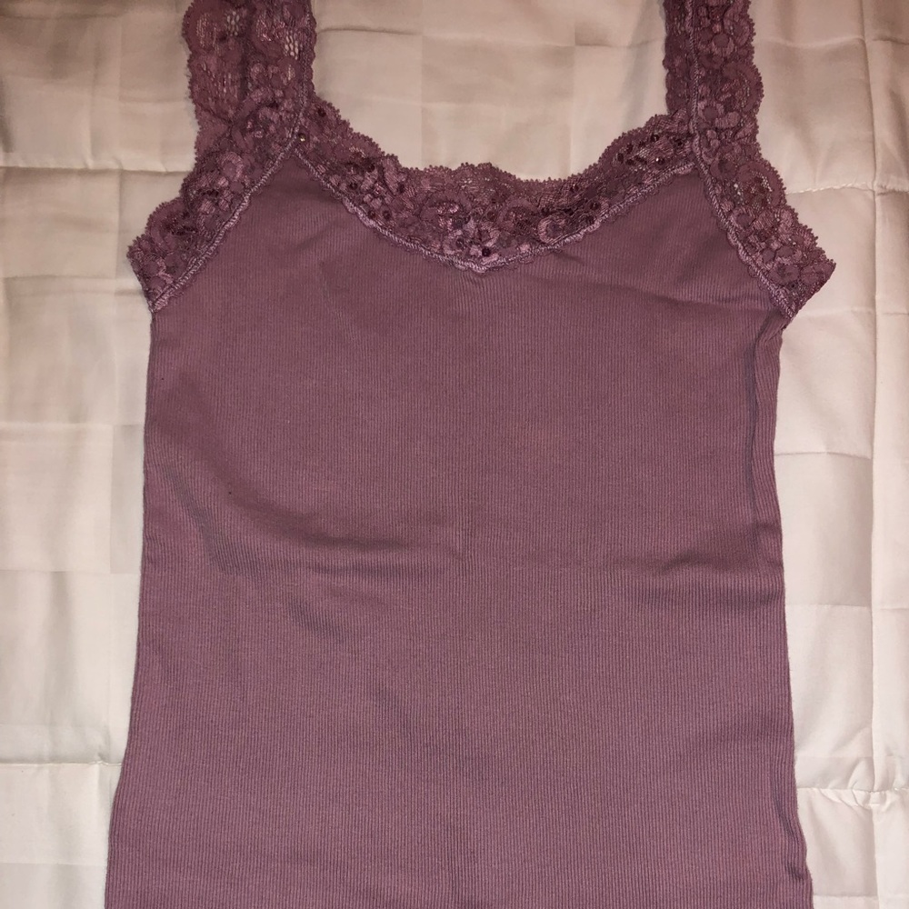 Purple tank top
